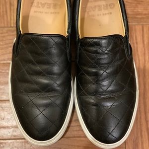 [SOLD] Greats Wooster Quilted Leather Womens Slide